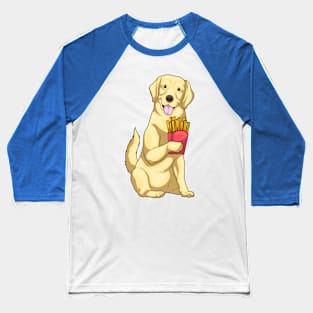 Labrador French Fries Baseball T-Shirt